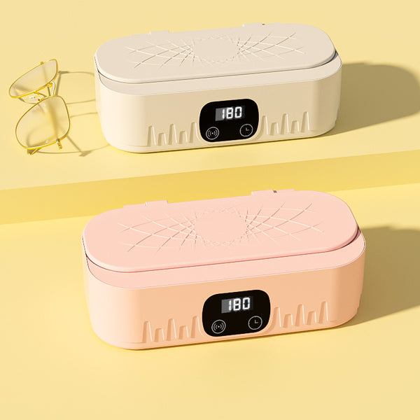 Portable Ultrasonic Cleaner – Deep Clean Jewelry & Glasses at Home
