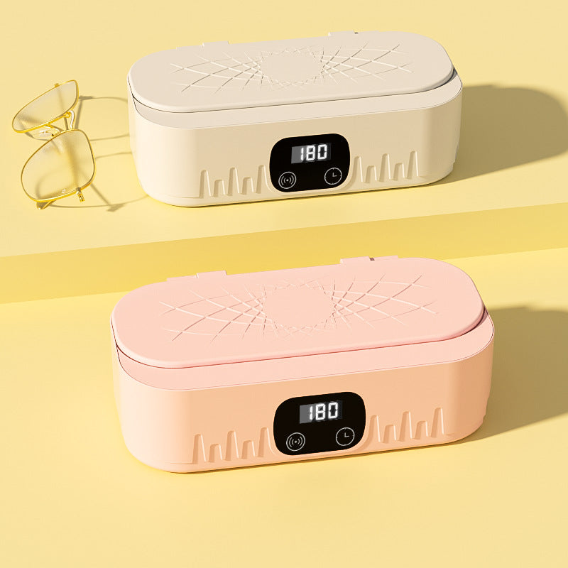 Portable Ultrasonic Cleaner – Deep Clean Jewelry & Glasses at Home